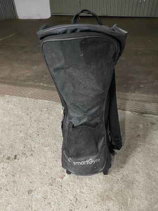 Patinete Eléctrico Azul con Cargador y Bolsa