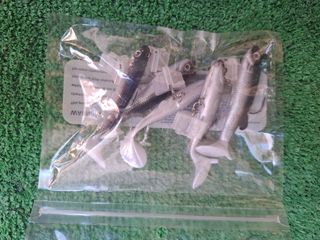 4 Peces de Silicona para Pesca