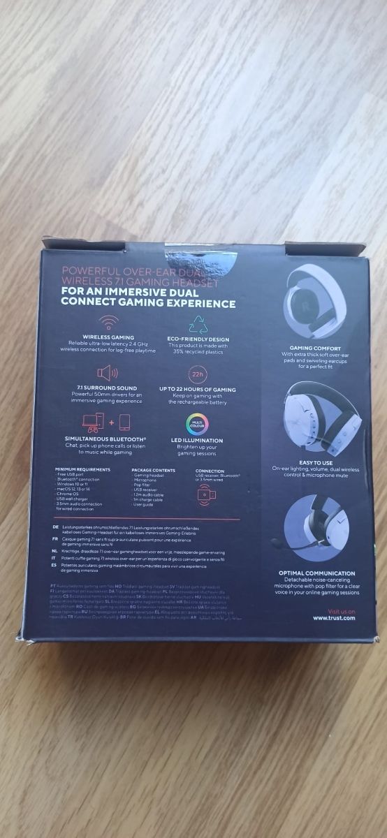 Trust Fayzo Gaming Headset Inalámbrico