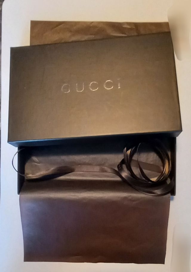 Scatola Gucci vuota per portafoglio