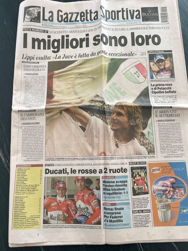 La Gazzetta dello Sport 11 Maggio 2003