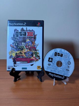 GTA 3 III Grand Theft Auto Gioco per Playstation 2