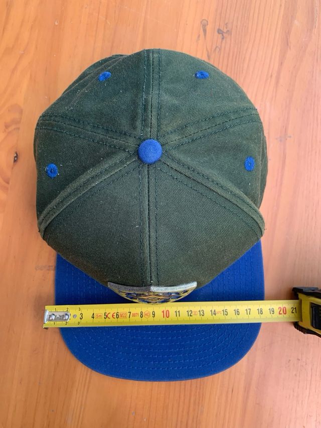 Gorra Verde y Azul con Escudo