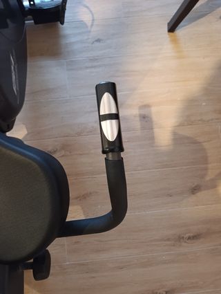 Bicicleta Estática Reclinada Negra Bh.

