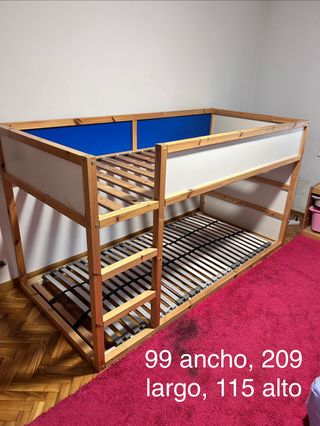 Litera Ikea Infantil con somier