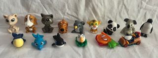 Lote de 14 figuras de animales