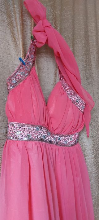 Abito vintage corallo Usco tg.14