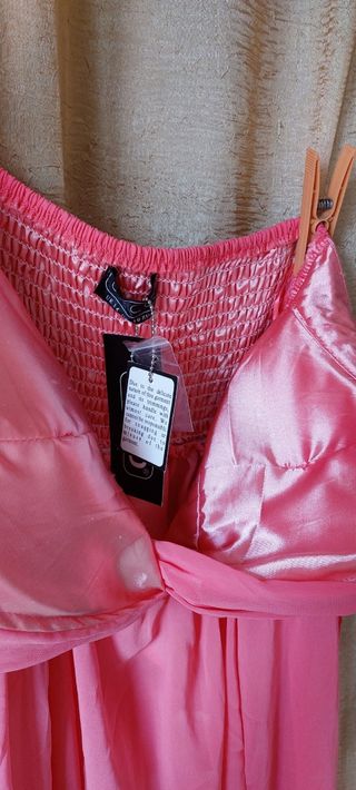 Abito vintage corallo Usco tg.14