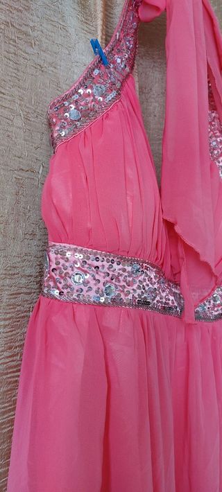 Abito vintage corallo Usco tg.14