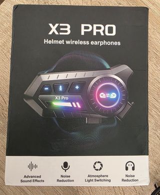 Intercomunicador X3 PRO para casco