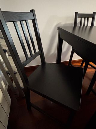 Mesa comedor extensible Ikea + 6 sillas
