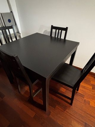 Mesa comedor extensible Ikea + 6 sillas