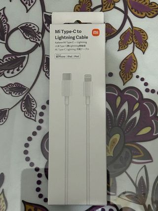 Cable Xiaomi USB Tipo C a Lightning