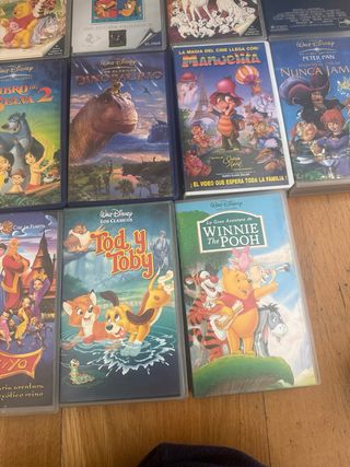 Películas Disney VHS Colección
