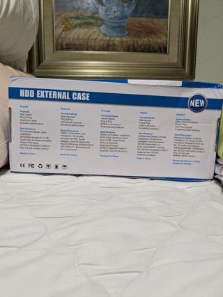 Carcasa HDD/SSD Externa 2.5/3.5"