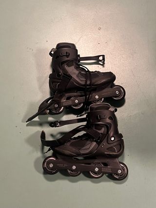 Patines en línea negros Oxelo