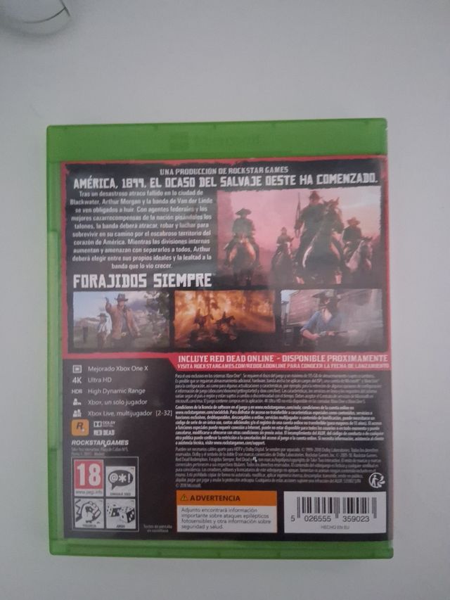 Red Dead Redemption 2 Xbox One