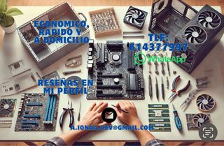 Técnico informático a domicilio o remoto 
