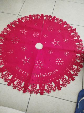 Tappeto sotto albero