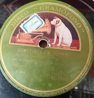 3 Discos gramófono I Know That You Know y otros