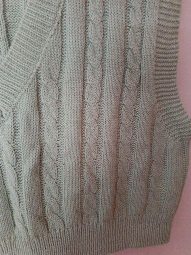 Chaleco Shein verde talla M