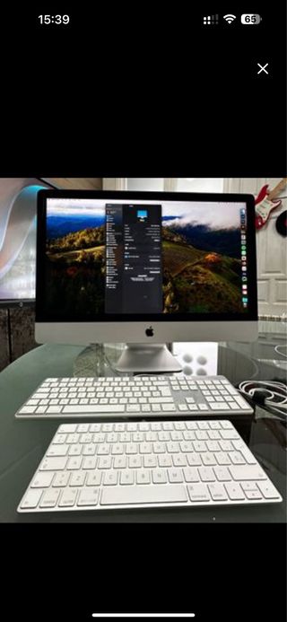 iMac i9 64GB RAM 27 Plata