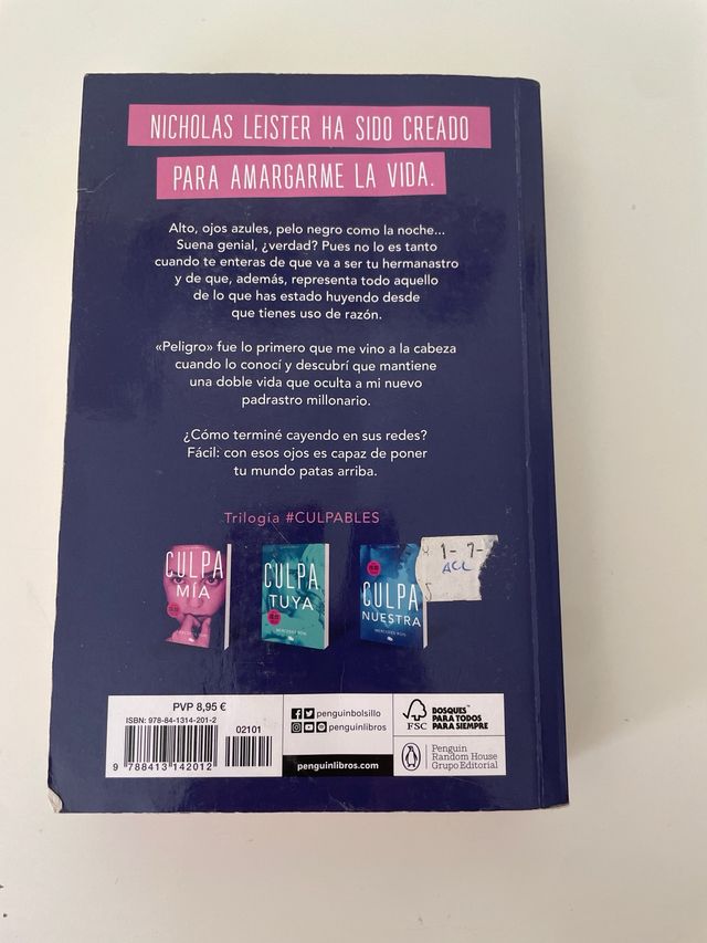 Culpa mía / My Fault (CULPABLES)