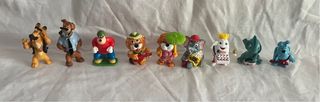 Lote de 9 figuras de animales Kinder Sorpresa