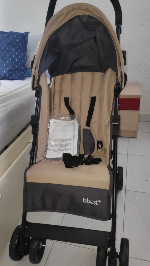 Silla de paseo Bbest color beige