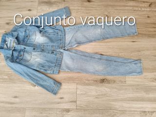 Conjunto vaquero chaqueta y pantalón