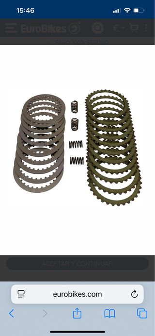Kit Embrague BMW F800 R