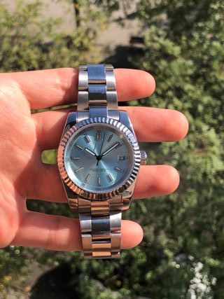 Reloj Automático Azul