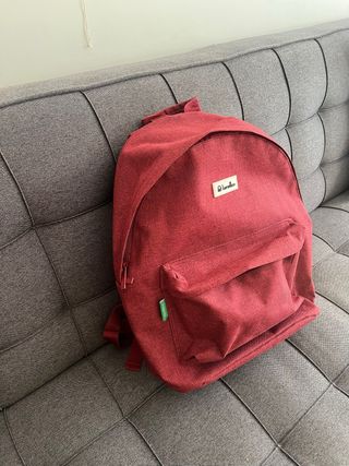 Mochila Benetton Roja/Granate