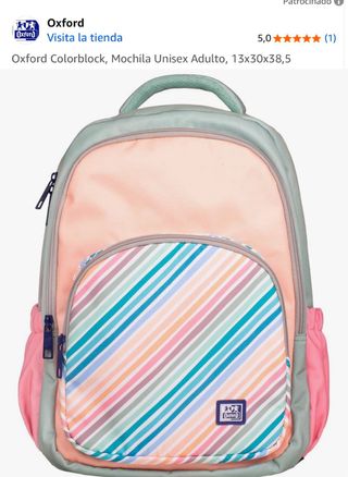 Mochila la Oxford multicolor