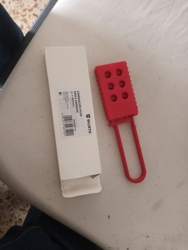 Condenación candado Nylon Würth para 6 Candados