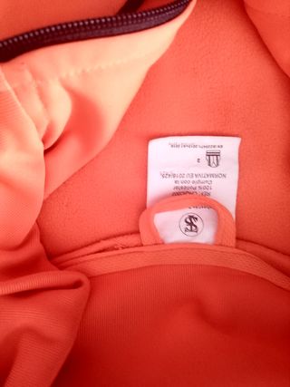 Chaqueta de trabajo naranja hombre
