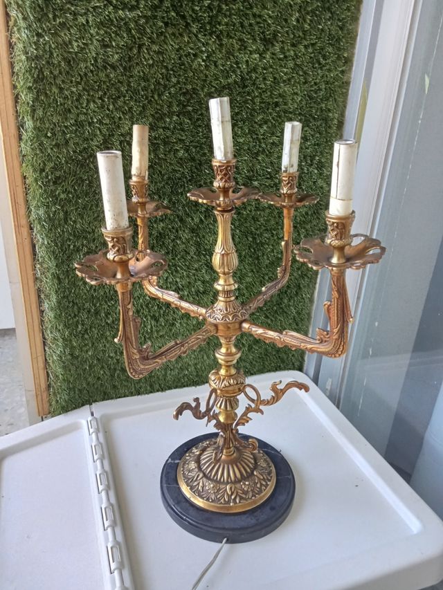 Lámpara Latón Vintage