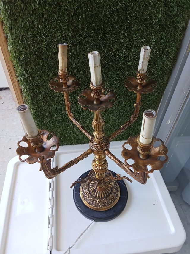 Lámpara Latón Vintage