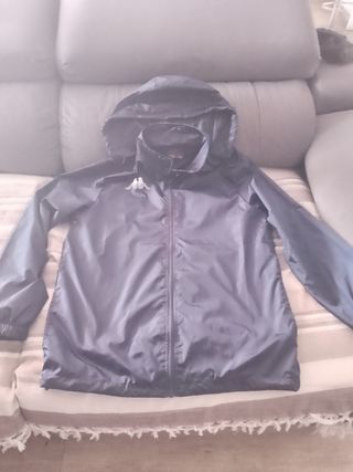 Chaqueta impermeable Kappa azul