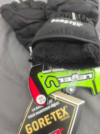 Guantes Level Gore-Tex Primaloft Negros