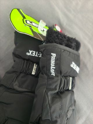 Guantes Level Gore-Tex Primaloft Negros