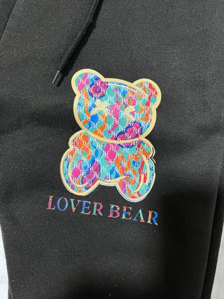 Chándal Mujer Negro Oso Lover Bear