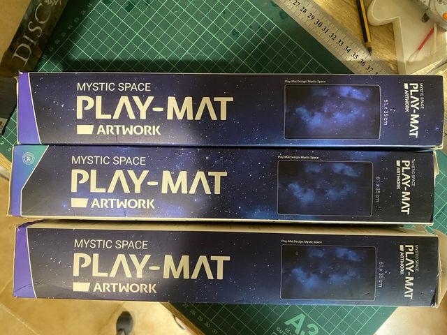 3 Tapetes de Juego Mystic Space