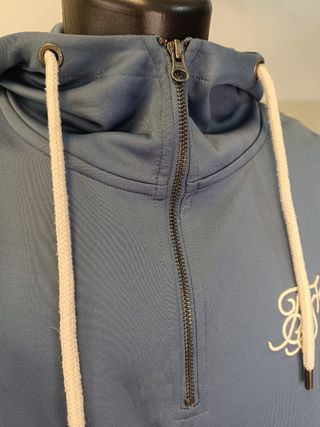 Sudadera SikSilk Azul y Blanca