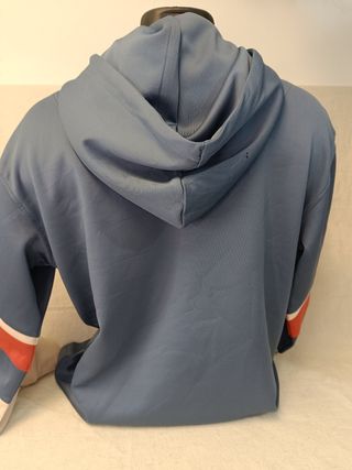 Sudadera SikSilk Azul y Blanca