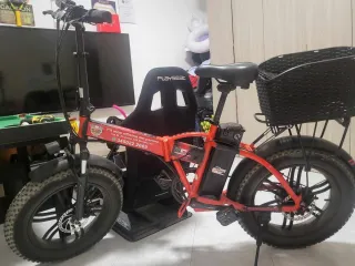 Cestino porta oggetti per bici nero