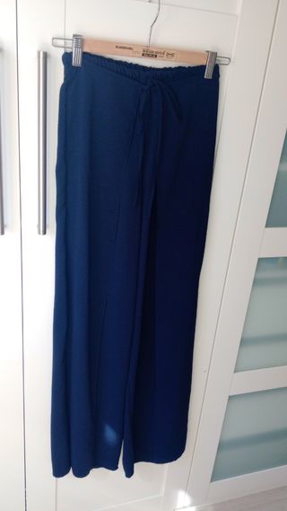 Falda pantalón azul