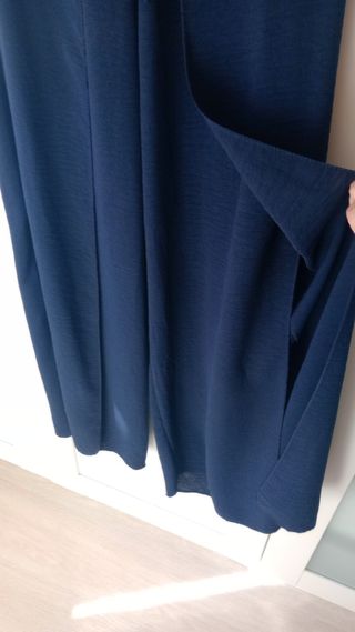 Falda pantalón azul