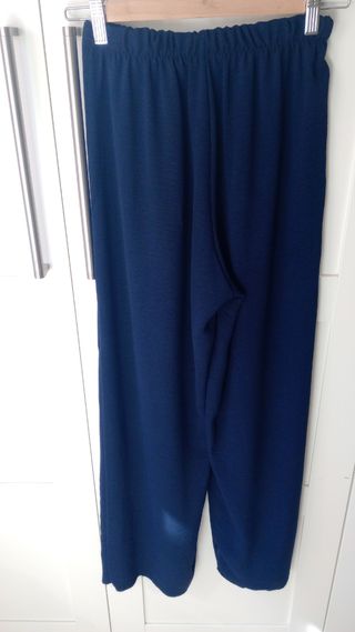 Falda pantalón azul