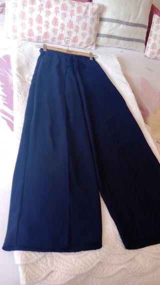 Falda pantalón azul